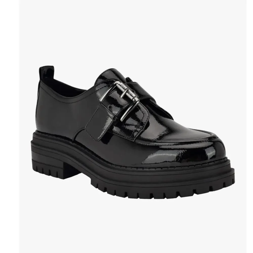 New Calvin Klein Women's Glenny Loafer Chunky Sole Academia 9.5M